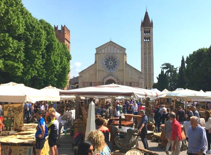 Verona Antiquaria: il mercatino dell'antiquariato a San Zeno